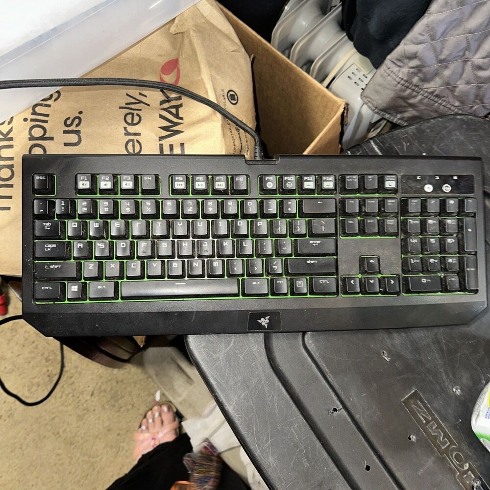 Razer BlackWidow Ultimate Stealth 2016 Backlit Mechanical Gaming Keyboard